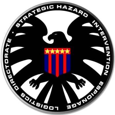 S.H.I.E.L.D law enforcement Nick Fury Vynil Car Sticker Decal - Select Size