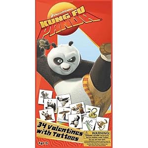 Kung Fu Panda Valentine's Day Card