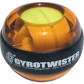 GyroTwister Classic orange/yellow with software-revolution-counter