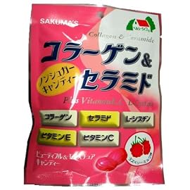 ノンシュガーキャンディー コラーゲン＆セラミド 60g