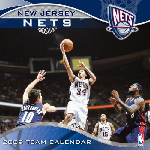 New Jersey Nets 2009  Wall Calendar