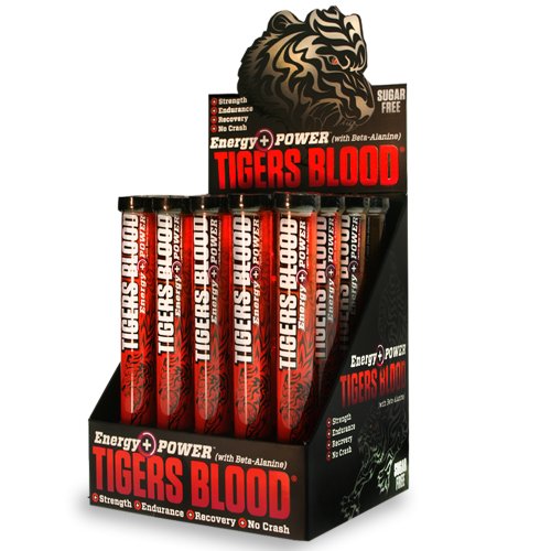 Tigers Blood Energy with Power, 20-Count