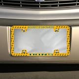 NCAA San Francisco Dons Thin Rim Mini-Logo License Plate Frame