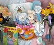 Buggy Baby Bunny Basket 1st Easter Basket - Blue