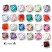 Wholesale lot 500 Bicone 4mm Swarovski 5301 Crystal Beads 25 colors