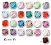 Wholesale lot 500 Bicone 4mm Swarovski 5301 Crystal Beads 25 colors