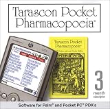 Tarascon Pocket Pharmacopoeia Deluxe PDA 3 month subscription on CD for Palm OS or Pocket PC