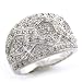 14K WG Diamond Inter-Locking Ring
