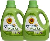 Green Works Natural Laundry Detergent Liquid, 90 oz-2 pack