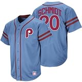 Mike Schmidt Philadelphia Phillies Majestic Cooperstown Heater Jersey