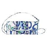 Vera Bradley Sleek Wallet (Clearance) (Mediterranean White)