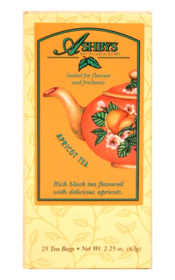 Apricot Decaf Tea by Ashbys Teas