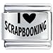 I Heart Scrapbooking Italian Charms Bracelet Link