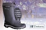 Tretorn Thermo-Kautschukstiefel Frost, schwarz