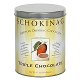 Schokinag European Drinking Chocolate, Triple Chocolate, 12-Ounce Cans (Pack of 3)