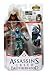 Unimax Year 2011 Ubisoft Entertainment Game Series "Assassins Creed - BrotherHood" Officially Licensed 4 Inch Tall Poseable Action Figure - THE HARLEQUIN with 2 Dagger Blades_s-1