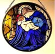 Nativity By Edward Burne-jones in Stained Glass
