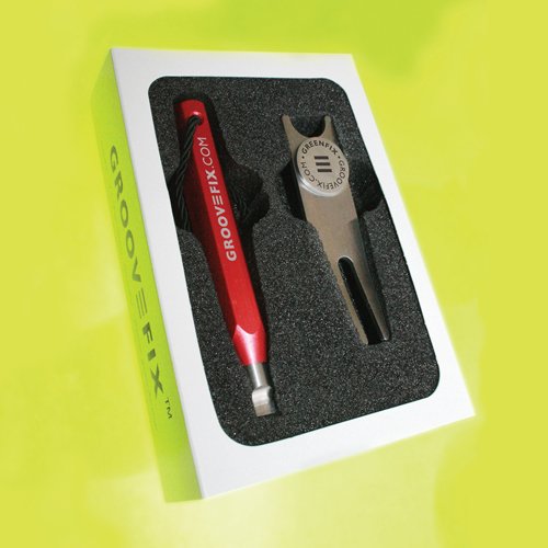GrooveFix Groove Sharpener and Pitch Repairer Gift Pack - Red