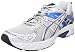 ASICS Men's GEL-Strike 3 Running Shoe,White/Lightning/Royal,9.5 (4E) US