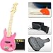 30" Kids Pink Electric Guitar with Amp & Much More Guitar Combo Accessory Kit