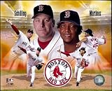Boston Red Sox Curt Schilling & Pedro Martinez 8 x 10 Glossy Photo - Shipped in Protective Display Top Loader!