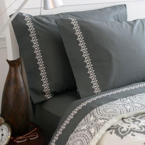 Amy Butler Bucharest 400 Thread Count Organic Sheet Set in Twin/Twin XL