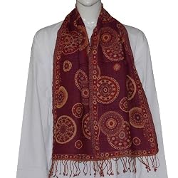 Mens Muffler Winter Fashion Neck Scarf Wool Gift for Grandparents 12 x 60 inches (wsmf079)