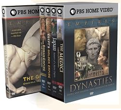 Empires Collection - The Dynasties (Egypt's Golden Empire / The Medici: Godfathers of the Renaissance / Japan: Memoirs of a Secret Empire / The Roman Empire in the First Century / The Greeks: Crucible of Civilization)