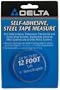 Delta 79-057 12-Foot Left-1/2-Inch Wide Metric/English Adhesive-Backed Measuring Tape