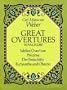 Great Overtures in Full Score (Dover Music Scores)