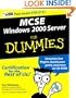 MCSE Windows 2000 Server for Dummies (with CD-ROM)