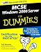 Book MCSE Windows 2000 Server for Dummies (with CD-ROM)