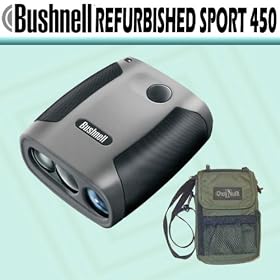 Bushnell Yardage Pro Sport 450 Laser Rangefinder (REFURBISHED) w  Outpack MiniPack by Bushnell