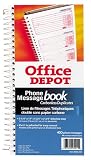 Office Depot(R) Phone Message Book, 11 x 5 1/2, Set Of 400 Messages
