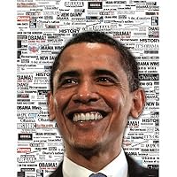 Barack Obama Headlines Art Print Poster