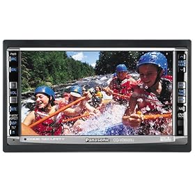 Panasonic CQ-VD6503U 6.5" Wide Screen Touch-Panel LCD Monitor/DVD Video Receiver