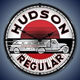 IMAGE OF Hudson Gas Lighted Wall Clock