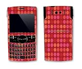Red Polka Dots Design Decal Protective Skin Sticker for Samsung Blackjack 2