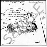 Londons Times Funny Society Cartoons - Road Kiln - Light Switch Covers - double toggle switch