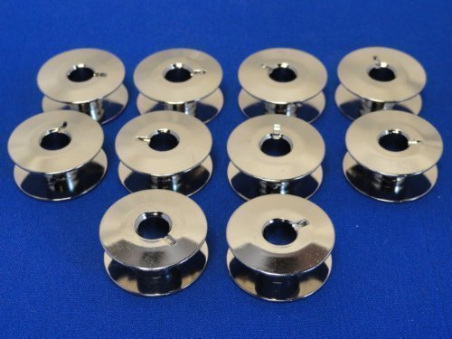 10 Bobine No 55623 21 x 8.5mm adatte a Singer 20U, Brother, Juki ed altre macchine da cucire