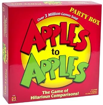 Apples to Apples Party Box - The Game of Hilarious Comparisons