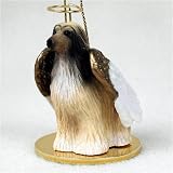Afghan Hound Tan/White Tiny Ones Dog Angels (2 in)