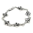 Fleur De Lis Link Bracelet