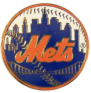 MLB New York Mets Logo Pin at Amazon.com
