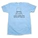 Computer Hacking Skills Tshirt by American Apparel (Medium Light Blue)