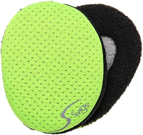 Sprigs Earbags Cable Knit with Thinsulate,Medium,Hi Viz