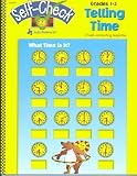 Product details for Telling Time : 14 self-correcting templates