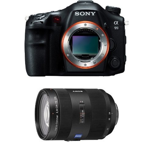 Sony Alpha SLT-A99V Full-Frame SLR Digital Camera and Sony 24 -70mm f/2.8 Lens Bundle On Sale
