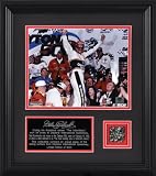 Mounted Memories Jeff Gordon 2004 Brickyard Victory Photo, IMS Pin, Brick Piece & Race-used Tire - Jeff Gordon Each