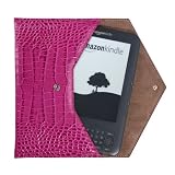 eBook Reader Envelope, Genuine Crocodile Embossed Leather eBook Reader Envelope, Genuine Crocodile Embossed Leather